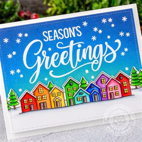 Sunny Studio Seasons Greetings Card: A Humorous Take on Holiday Dreams